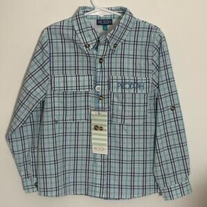 Prodoh Founders Fishing Shirt NWT Plaid size 6